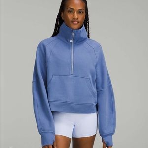 Lululemon Scuba Funnel Neck 1/4 Zip